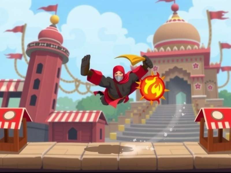 Nagpur Ninja Kicker game hero image